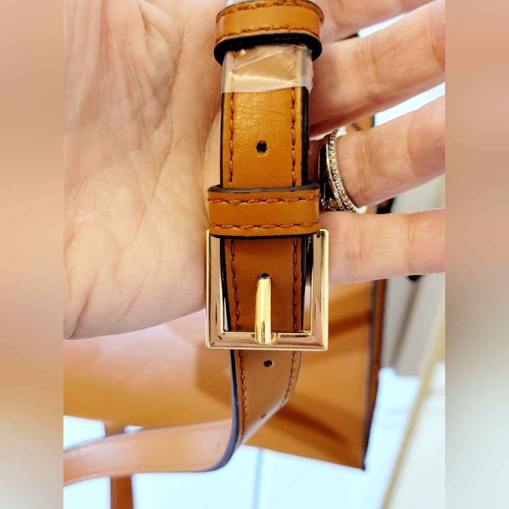 NWT-😍-Jason Wu-Small Leather Monogram-Square Satchel w Shoulder Strap - Picture 3 of 6